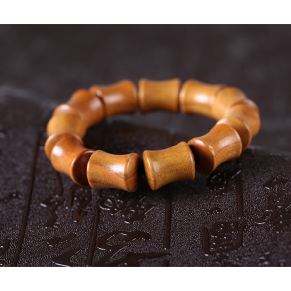 Vòng tay đốt trúc gỗ xoan đào 10mm / 12mm / 15mm